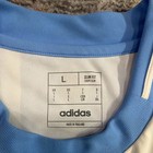 adidas Argentina AFA National Team Soccer Jersey Size L Blue White Stripes — photo 2