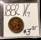 1882 Indian Head Cent VG! ENN Coins