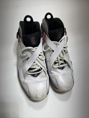 Nike Air Jordan 8 'Varsity Red' White Grey Flint (467807-105) - Mens Size 13