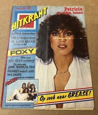 Hitkrant Magazine Dutch Justin Hayward Back 12/7/1978 Abba Poster Still Inside