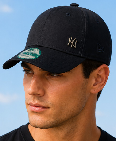 New York Yankees New Era 9Forty Flawless Navy Baseball Cap-image