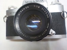 Miranda Sensorex 35mm SLR Camera with 35mm f2.8 Lens not tested