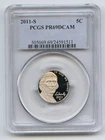 2011-S Jefferson Nickel Proof — photo from another recent sale