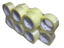 IPG Lot of 2 6 Pack Clear Tape 2in 12Qty