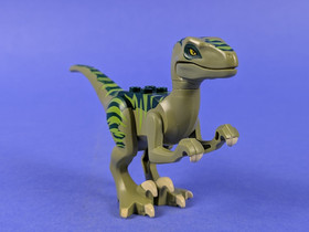 Lego Dino: Dinosaur Raptor Velociraptor with Dark Green Back raptor02 Set 5884