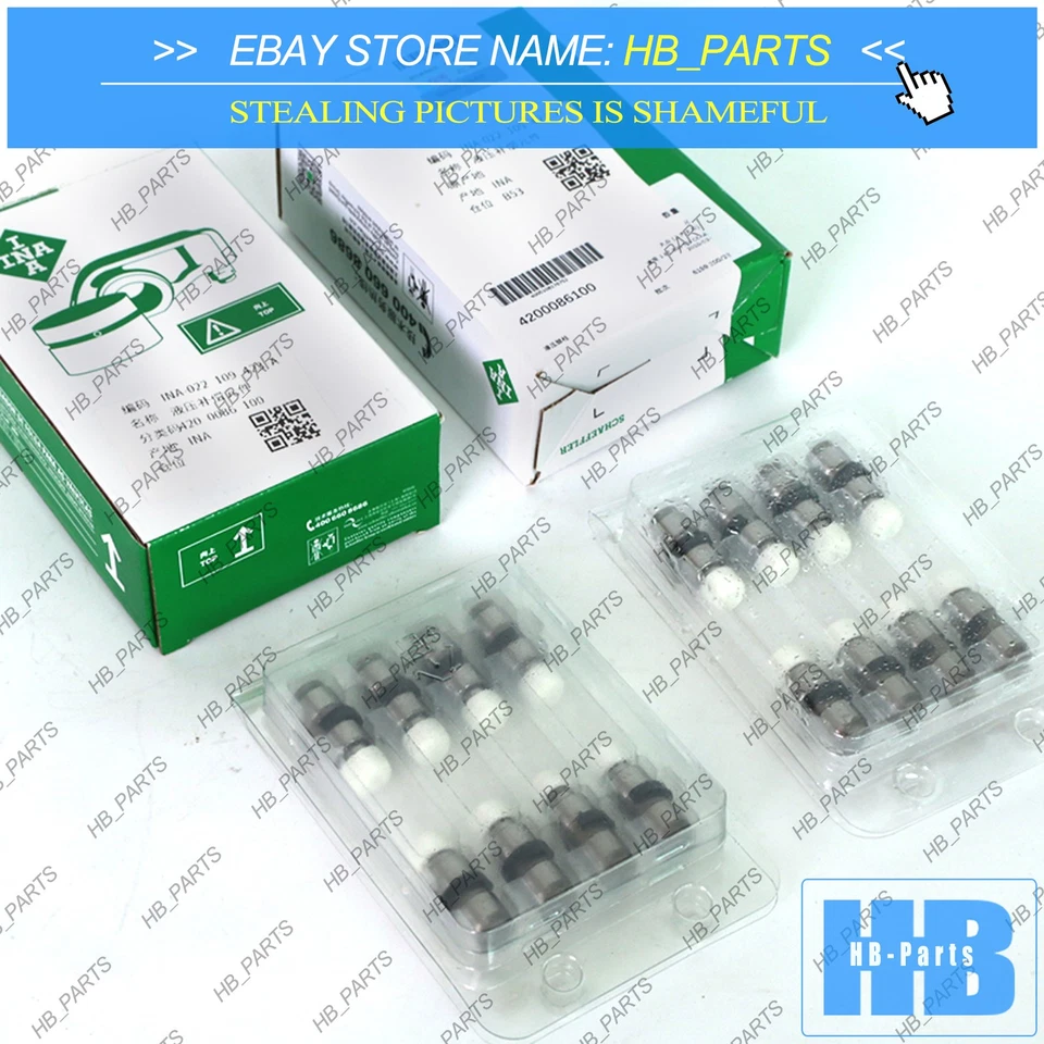 For Mercedes-Benz W203 W204 C200 C180 16x INA Hydraulic Lifters Tappets Rockers - Image 4 of 4