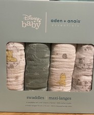 aden anais Disney cotton muslin swaddle blankets Winnie the Pooh and friends