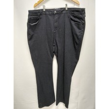Not Your Daughter's Jeans Black Plus Solid Denim Size 24W