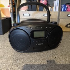 Roberts ZoomboxFM CD/FM/MW Stereo Radio Black