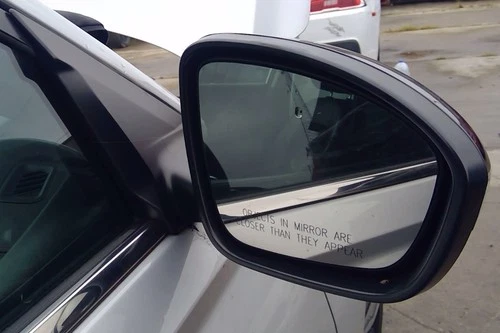 19 2020 21 22 23 Nissan Altima Passenger RH Side View Mirror in Gloss Black