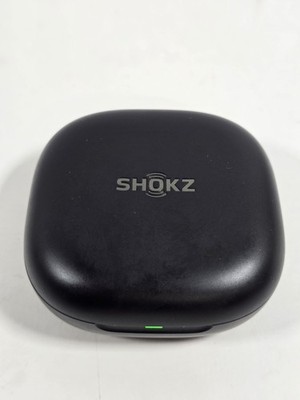Shokz OpenFit 2 Charging Case For Wireless Bluetooth Open Ear Earbuds Black