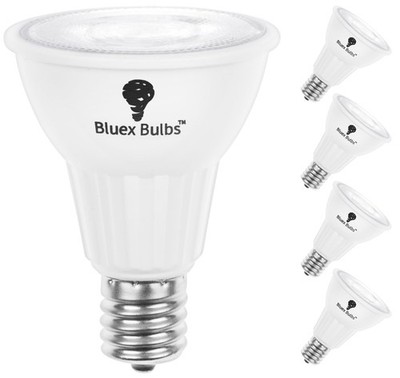 4 Pack R14 LED Bulbs 6W E17 Base Mini Spotlight Floodlight Dimmable Warm NEW