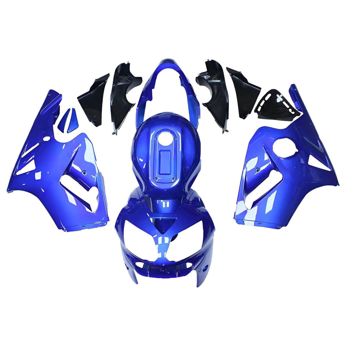 Blue Painted Fairing Kit For 2002-2006 ZX-12R 2005 Aftermarket