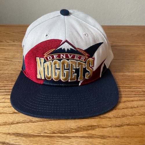 Denver Nuggets Hat Cap Snapback Sharktooth NBA Basketball Mitchell & Ness