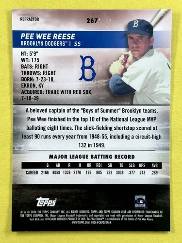 2024 Topps Stadium Club, Chrome and Chrome Refractor Parallels. Free Shipping!! - Picture 162 of 184