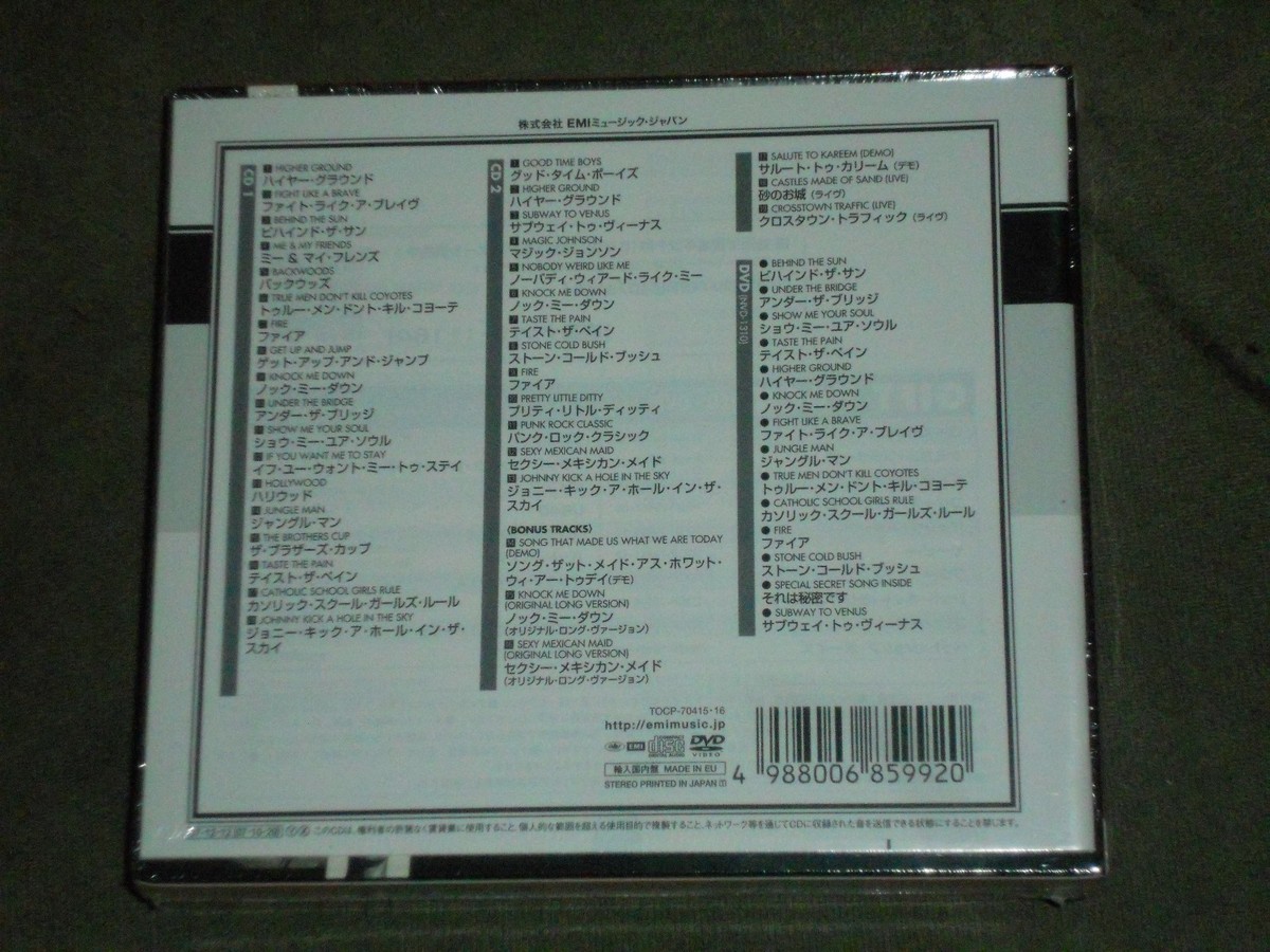 Red Hot Chili Peppers ‎– What Hits!? Japan 2CD+DVD sealed | eBay