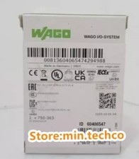 New Factory Sealed WAGO 750-363 Fieldbus Coupler EtherNet/IP 750-363 750-363