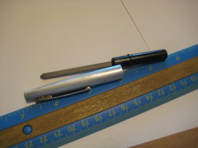Vintage EZE-LAP Pen Style Sharpening Stick with groove Westminster CA