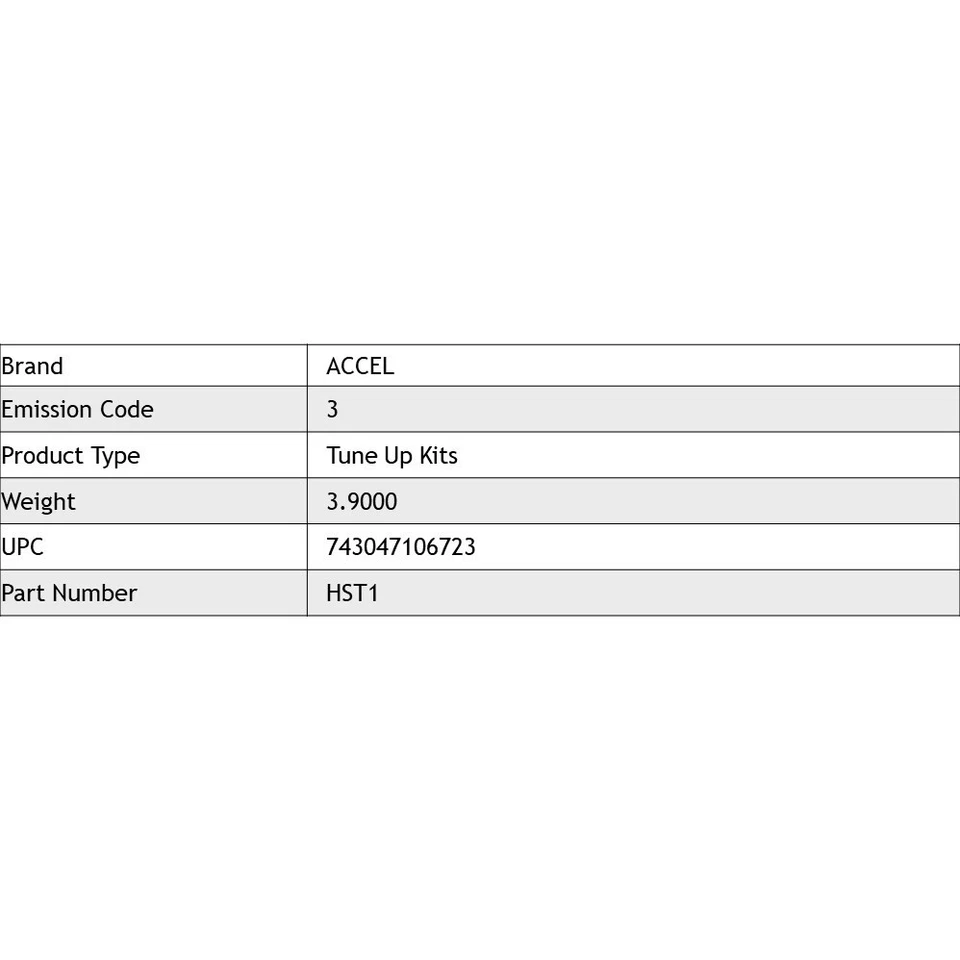 Комплект Accel Super Tune Up (крышка, ротор, катушка и провода) для двигателей Honda V-Tec - Изображение 4 из 4