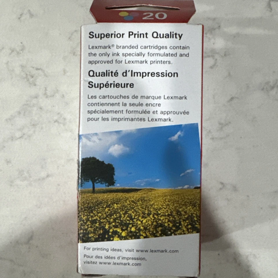Cartucho de impresión en color original Lexmark Compaq 20 Foto 3 de 4