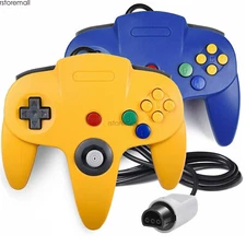 2Pcs Wired Controller For Original N64 Video Game Console N64 Joystick Gamepad