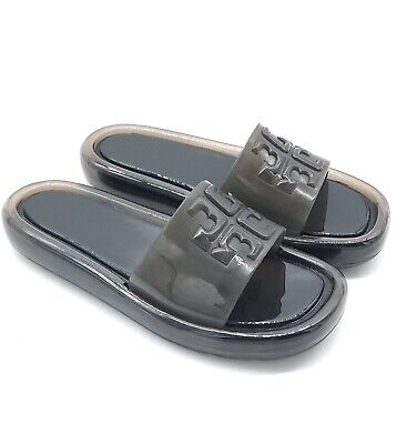 Tory Burch Bubble Jelly Slide Sandal Big Logo Waterproof Tory Burch Bubble Jelly Slide Sandal Big Logo Waterproof