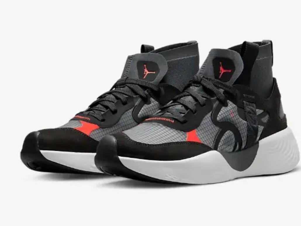 NIKE Jordan Delta 3 Mid DR7614-060 Black Anthracite White Chili 