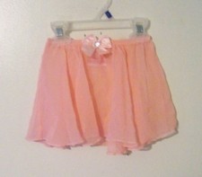 Girls Body Motion Pink Tutu Bow with Jewel Size Small 4-5 EUC  