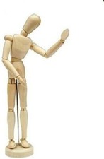 Manichino Femminile O Maschile In Legno Per Disegnare Con Pose Diverse - Immagini Vettoriali - Foto 10