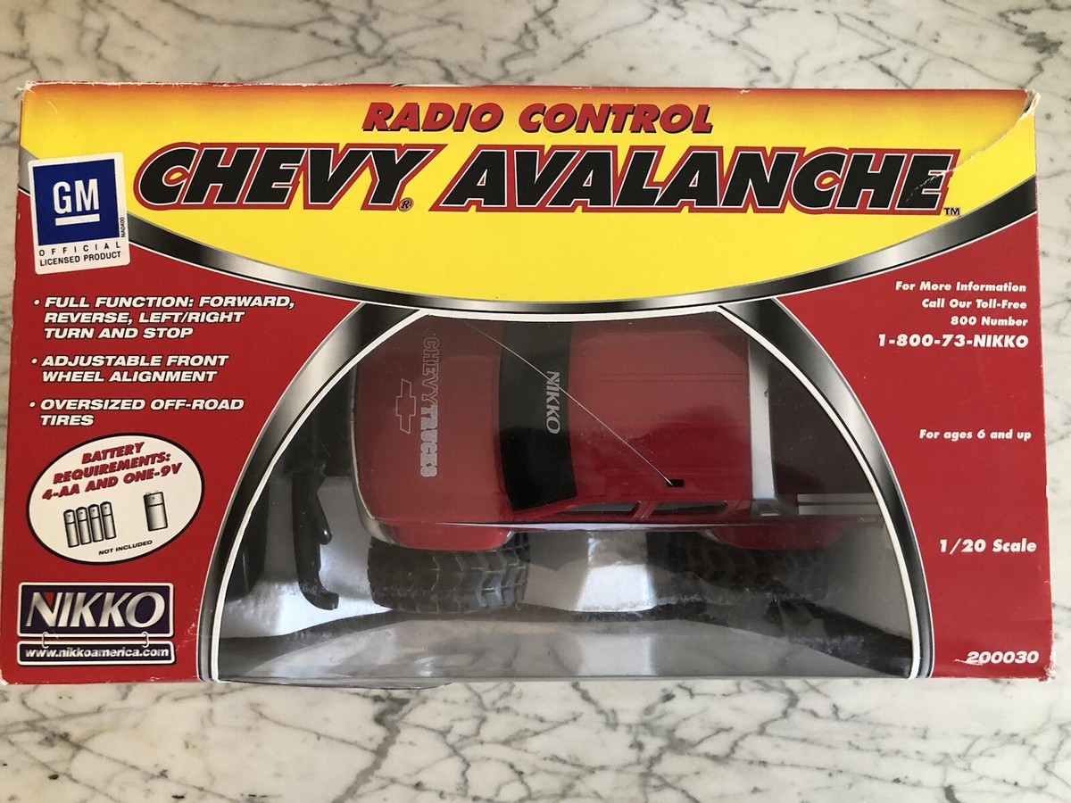 NIKKO CHEVY BAT 4WD 1/20 ラジコン 1985年製 箱付 RARE! 80's Nikko Japan 1/20 Chevy Bat 4WD Truck RC In Box Taiyo