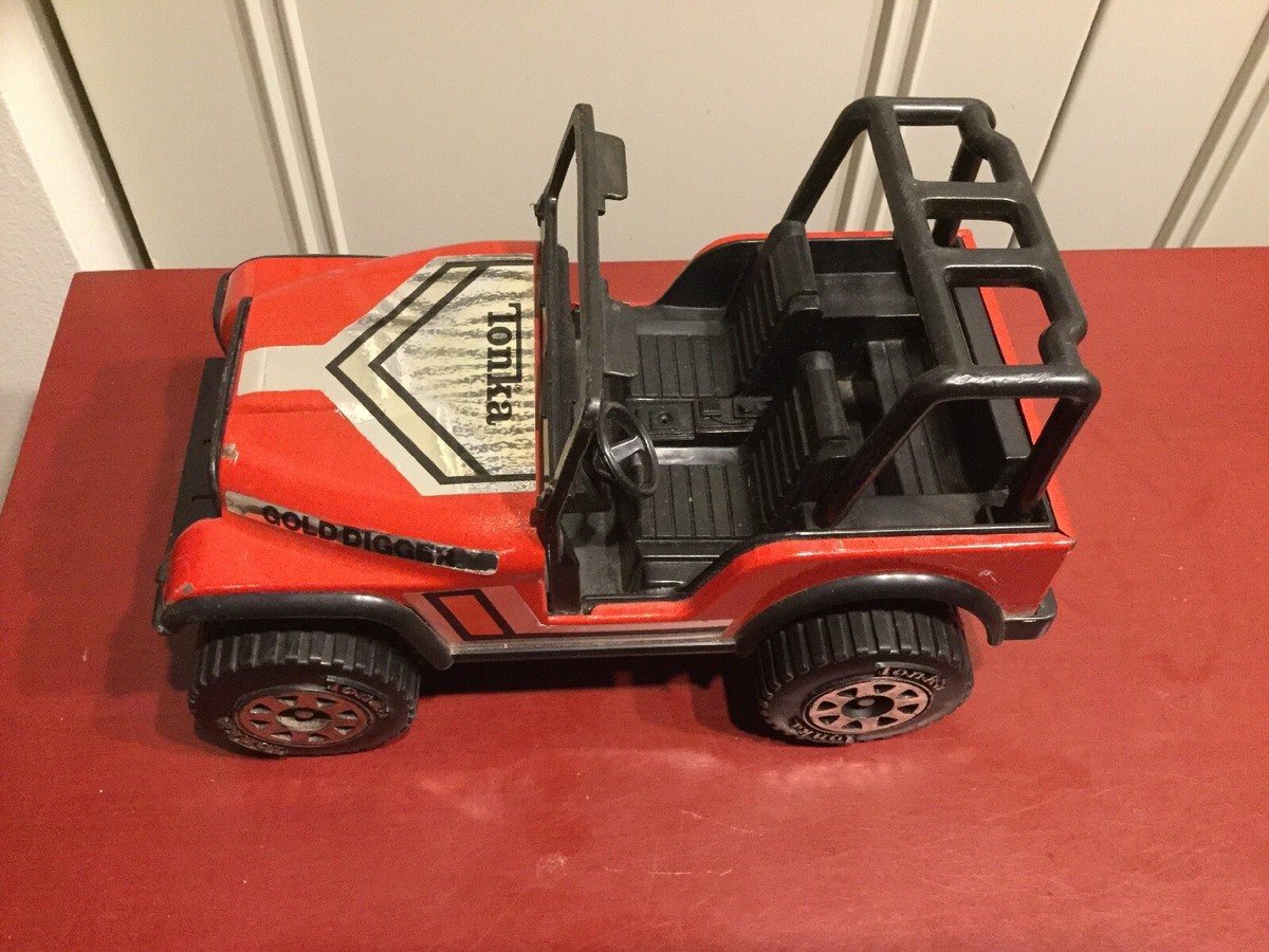 Vintage Tonka Jeep Gold Digger 1980's In Good Condition 10