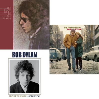 Bob Dylan - Blood On The Tracks (150G/Dl Insert) & Mixing [New LP Vinyl Bundle]
