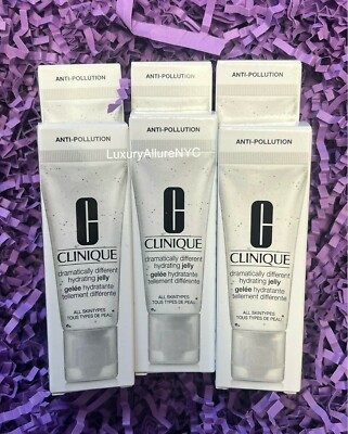 6 x Clinique Dramatically Different HYDRATING JELLY .5 oz each - NEW IN BOX
