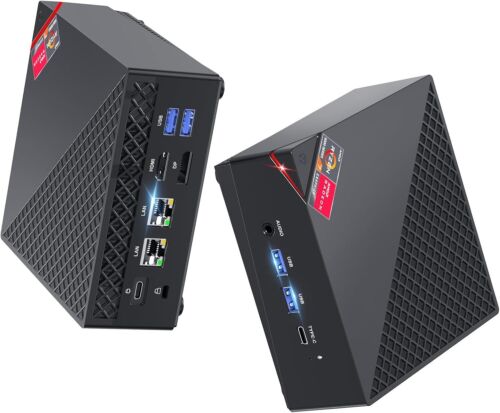 ACEMAGICA 4K UHD mini PC for GAMING AMD Ryzen 7 5700U 32GB DDR4 512GB ROM WiFi6