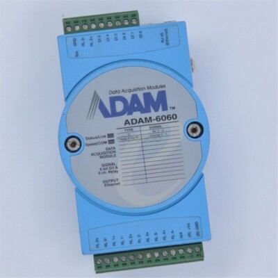 1Pc New Advantech ADAM-6060-CE Relay Output Module wy