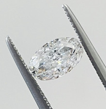 GIA Certified Natural Loose Diamond 1.00 Ct Oval Cut F VS2 For Jewelry Ring 3325.00 per carat