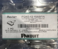 Panduit FQXO-12-10ASF/N 12-fiber QN SFQ cassette, OM3 optimized LOSS