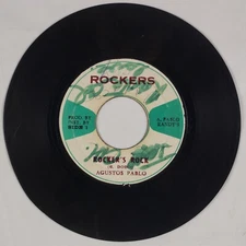 AUGUSTUS PABLO: Rocker’s Rock JA ‘80 Rockers Reggae Rocksteady 45 Hear
