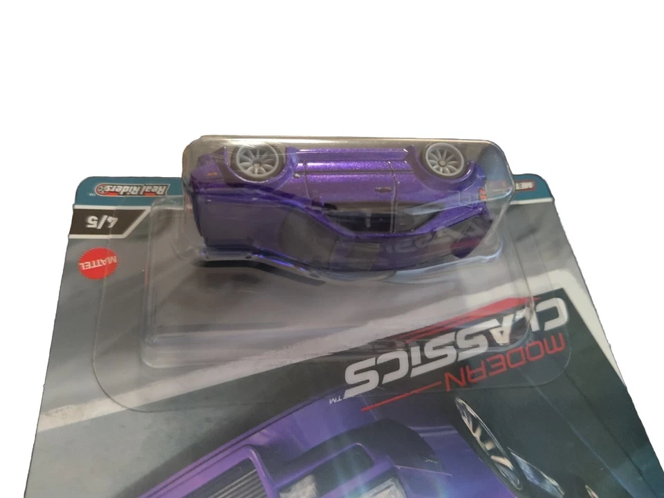 HOT WHEELS PREMIUM - 2023 MODERN CLASSICS #4 VOLKSWAGEN CORRADO VR6 PURPLE - Image 4 of 4