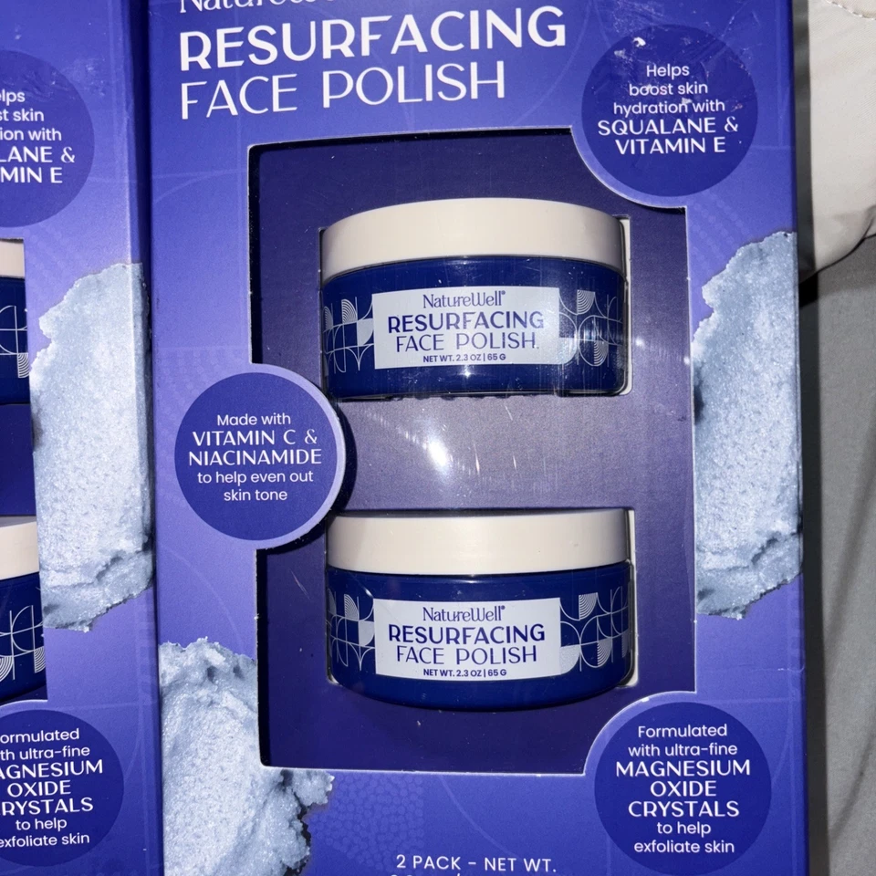 2 X Esmalte facial rejuveneciente NatureWell paquete de 2 con vitamina C y niacinamida escualeno Foto 3 de 4