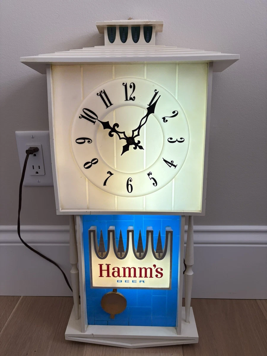 Hamm's BEER 壁掛け時計　アメトイ ビンテージ　TOY 雑貨 hamms beer clock products for sale | eBay