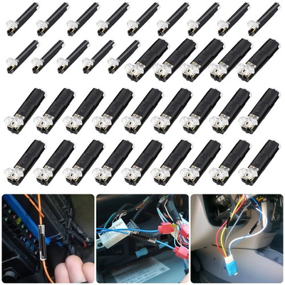 #ad #ad 80 PCS Quick Connect Terminals No Strip No Solder Car Electrical Wire Connectors $17.98
