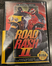 Road Rash II (1992) Sega Genesis Racing w/ Manual Included