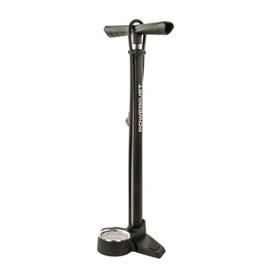 Author Fahrrad Standpumpe Power Jet 3 Luftpumpe alle Ventile 12 Bar Manometer
