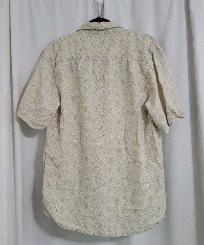 Top Tasso Elba Island Seda Lino Abotonado Talla Pequeña Boho - Imagen 3 de 6