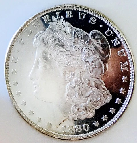 1880 O MORGAN SUPERSTAR CAMEO DMPL! MS+++++HUGE MIRRORS! MEGA WOW  NR #64365