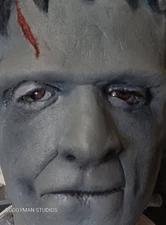 frankenstein mask custom hand made very rare one of a kind