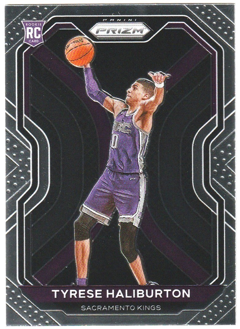 TYRESE HALIBURTON 2020-21 PRIZM #262 / ROOKIE RC / SACRAMENTO KINGS