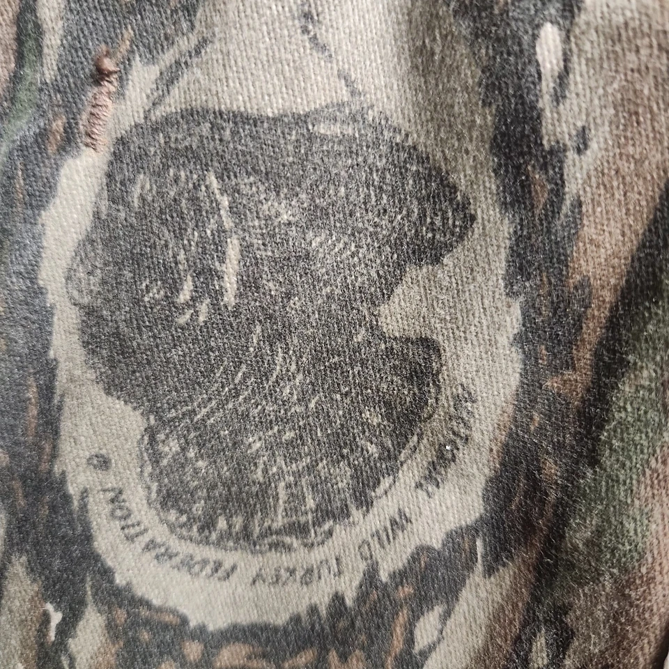 Chaleco de Caza Vintage Realtree 10X Nuevo con Etiquetas Federación Nacional de Pavo Salvaje Lg Camuflado Foto 4 de 4