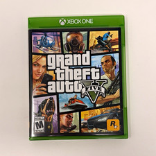 Grand Theft Auto V GTA 5 Xbox One Game Complete With Case Excellent Condition